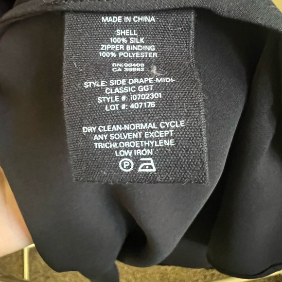 Theory Silk Maxi Skirt - Size 6 - Picture 4 of 4